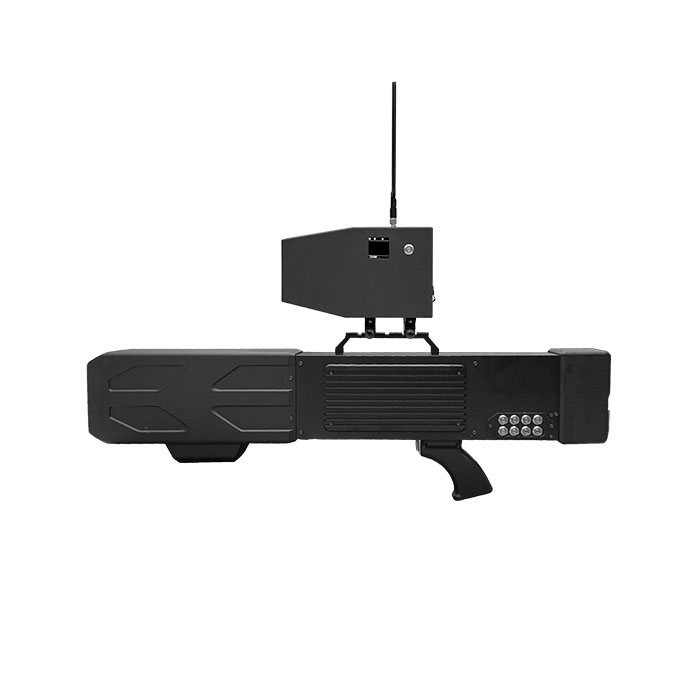 Full Band Anti-UAV Jammer Gun With Detection Function 